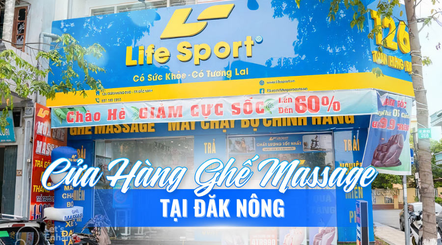 Cửa hàng bán ghế massage tại Đắk Nông