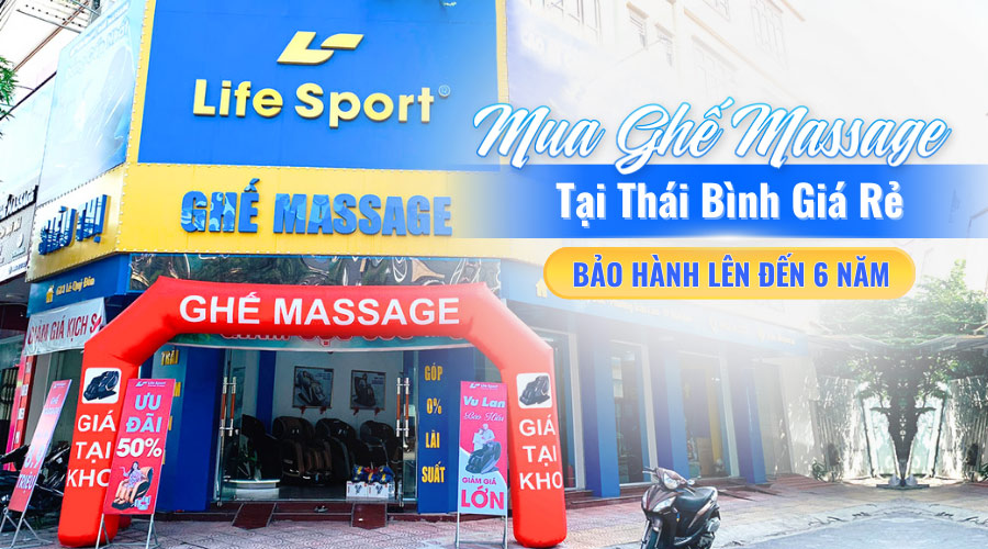 Mua ghế massage tại Thái Bình