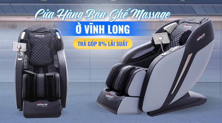 Cửa Hàng Bán Ghế Massage Ở Vĩnh Long Trả Góp 0% Lãi Suất