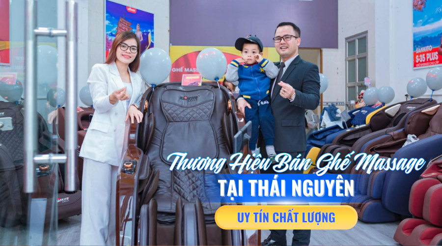 Thương hiệu bán ghế massage tại Thái Nguyên